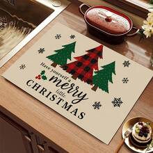 (Terlaris!!) 1 buah Alas Pelindung Kompor Datar Motif Pohon Natal Cetak 2D, Alas Penutup Kompor Karet Anti Selip Tahan Panas, Cocok untuk Kompor Induksi, Kompor Kaca, Alas Multifungsi Tahan Gores, Pilihan Terbaik untuk Oven, Mesin Cuci, Pengering, Dekorasi Dapur. - MultiWarna - View 8
