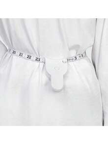 Portable Automatic Locking Soft Tape Measure,Retractable One-Click Waist Measuring Tape, MetricAnd Imperial Dual-Sided, Suitable For Weight LossTracking, Waist/Hip/Chest Measurement, Fitness BodyMeasurement And Home Sewing - A - View 7