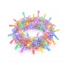 أضواء سلسلة عيد الميلاد Klack 215 LED بطول 3 أمتار باللون الأزرق البارد والأبيض - قابس اتحاد أوروبي نوع F (220 إلى 240 فولت) - مشاهدة 1