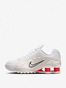 Nike Authentic SHOX R4 Women's Cushioned Breathable Low-Top Running Shoes AR3565-103 - AR3565-103 - View 2