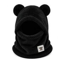 1pc Thickened Fleece Balaclava & Neck Gaiter Unisex - Windproof Full Face Hooded Mask, Lightweight Warm Fleece Face Cover, Suitable For Skiing, Snowboarding, Motorcycle Riding, Winter Outdoor Activities - Multicolor - View 14