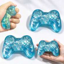 1 Buah Mainan Squish Fidget Bergaya Pengontrol Game, Mainan Jepit Tangan yang Dapat Digunakan Kembali, Mainan Sensorik Pereda Stres, Mainan Dekorasi Meja Kreatif, Mainan Rekreasi untuk Melatih Tangan untuk Penggunaan Sehari-hari - MultiWarna - View 2