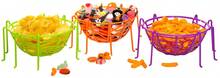 Rubies Halloween Decoration Kit, Candy Basket With Legs, Fun And Colorful Centerpiece, Ideal For Themed Parties And Carnival - Option 1 - View 2
