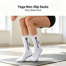 1/3/4 Pairs Unisex Non-Slip Sports Socks, Breathable, Suitable For Running, Hiking, Cycling, Gym, All Seasons - Black - View 10