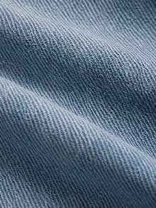 Quần jeans denim thêu sao phong cách đường phố Y2K cho bé gái, dáng suông ống thẳng rộng thoải mái thời trang, mặc hàng ngày quanh năm - Rửa trung bình - Xem 5