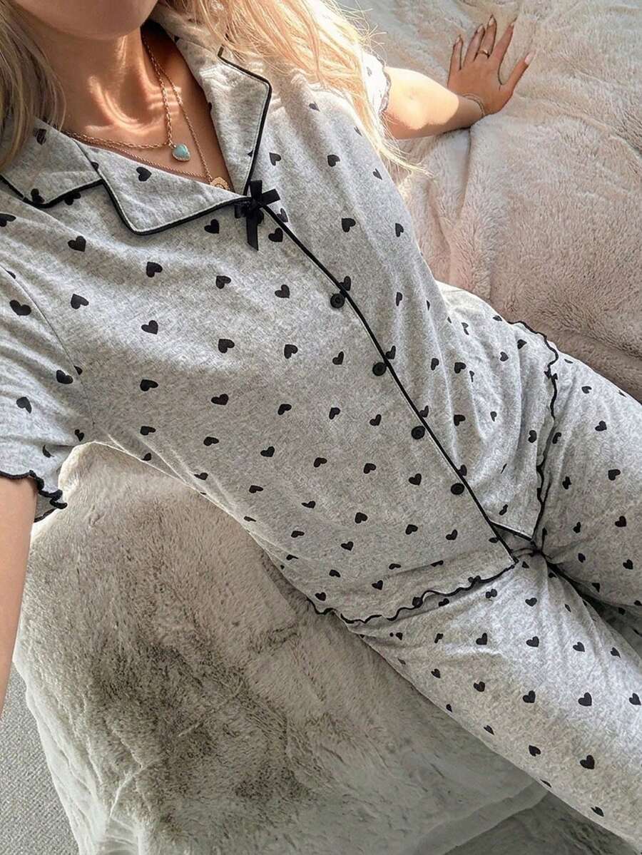 Women Lounge Robes - Light Grey - View 1
