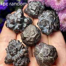 1pc High-Quality Prophetic Stones With Random Shapes, Bohemian Style. DIY Bracelets And Pendants. Decorative Stones - Black - View 12