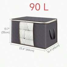 4* Large Anti Dust Clothes Storage Bag Quilt Blanket Storage Sort Home Organizer - View 3