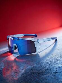 1 Pair Colorful Frameless Sports Glasses, Unisex, Suitable For Cycling, Running, Fishing, Hiking, Driving And Various Outdoor Activities - Gradient - View 7