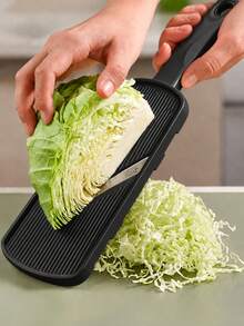 Multi-Functional Vegetable Chopper Manual Cabbage Slicer Kitchen Slicing Tool For Housewives And Chefs Suitable For Home Cooking Outdoor Camping Restaurant Use Home Kitchen Decor House Kitchen Apartment Home Kitchen Gadgets Essentials Accessories - Multicolor - View 2
