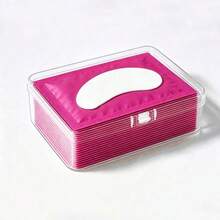 10/50/100/200/300/500 PCS (1 Pack=2pcs) Eye Pads For DIY Eyelash Extensions, Eyelash Application Eye Pads, Beauty Tools - Pink - View 2