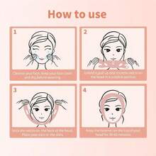 1pc Upgraded Chin Support Mask, Adjustable Contour, Reusable, Eliminates Chin Fat, Adjustable Support For Facial Contouring, Comfortable Jawline Shaping, Facial Tape - Multicolor - View 2