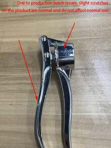 1件裝迷你手動壓蒜器研磨器，多功能手持食物切碎機，易清洗便攜式塑料廚房工具，適用於居家、旅行、餐廳、餐車，適合男女的實用禮物 - 升級款 - 查看 9