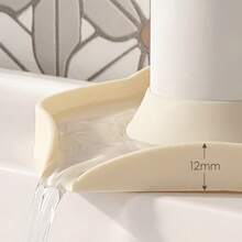 1pc Faucet Drip Tray, Silicone Splash Guard, Kitchen Countertop Non-Slip Quick-Dry Mat, Sink Protector, Bathroom Laundry Room Universal, Cat/Bow/Shell Beige Optional, Non-Slip Quick-Dry Sink Protector, Tools & Home Improvement Kitchen & Bath, Kitchen Facilities, Kitchen Sink Accessories, Prevent Water Accumulation & Backflow, Faucet Bottom Doesn't Soak In Water, Silicone Non-Slip, Mat Doesn't Shift, Quick-Dry Easy To Clean, Rinse And Clean - Multicolor - View 7