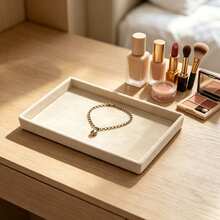 Jewelry Organizer Trays Beige Flannelette 10 Pack Removable Divider Drawer Insert For Ring Earring Necklace Watch Storage Display - Beige - View 8