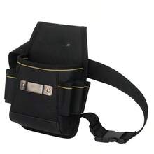 Multi-Functional Electrician Tool Bag With Adjustable Belt, Compact Tool Pouch With Reinforced Stitching, Sturdy Utility Bag For Craftsmen, Workshop & DIY Enthusiasts - Tool Kit - View 8
