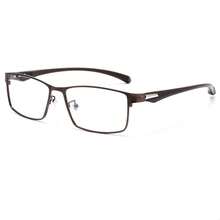 Classic Retro Square Eyeglass Frame For Men's Brand Design TR Stainless Steel Titanium Alloy Metal Frame Glasses Suitable For Daily Wear - Clear - View 8
