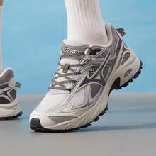 Mizuno 全新 FIYI TL V2 中性戶外復古機能跑步鞋，透氣網布休閒運動運動鞋 - 白灰色 - 查看 5