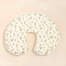 1pc Nursing Pillow Cover, Soft Skin-Friendly Gauze Material, Washable U-Shaped, Suitable For Newborns, Pillow Insert Not Included, Suitable For Baby Boys And Girls - Multicolor - View 15