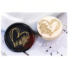 1pc/6pcs Wax Seal Stamps, Brass Wax Seal Stamp Head, Suitable For Wedding Invitations, Gift Packaging, Envelopes, Christmas Cards - Phrases Set - View 10