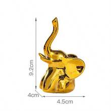Ceramic Toilet Plug Animal Balloon Dog Ring Holder Tray Craft Ornament Jewelry Display Stand - Multicolor - View 10