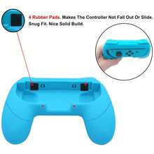 GAMINJA Switch JoyCon Controller Grip Set, Left And Right Hand Grip Holder, Easy Installation To Improve Grip Comfort Accessory - View 5