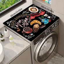 1pc Coffee Pattern Diatomaceous Earth Absorbent Drying Mat, Kitchen Countertop Drip Pad, Coffee Machine Mat, Dish Drying Mat, Dining Table Breakfast Mat, Non-Slip Heat Resistant, Easy To Clean Hidden Water Stains, Suitable For Kitchen, Dining Table, Coffee Shop, Bar, Home Decor, Holiday Gift - Multicolor - View 10