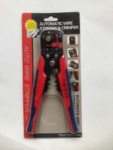 1pc Automatic Electric Wire Stripper, Multi-Function Cable Stripping Tool, Fast Stripping, Peeling, Crimping And Cutting, Manual Cable Crimping Pliers, Suitable For Electrician Work And Home Renovation - Wire Stripper - View 13