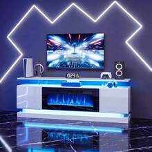 Television Stands & Entertainment Centers - Black - View 3