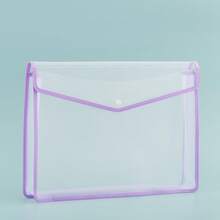 A4 Transparent File Bag For Supplementary Lessons, Student Test Paper And Textbook Storage Bag, Large Capacity A3 Waterproof Art Bag Document Bag, Miscellaneous Storage Bag - Multicolor - View 13
