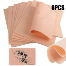20/10/8/1pc Blank Tattoo Practice Skin, Eyebrow Practice Skin, Suitable For Beginners And Experienced Tattoo Artists - View 9
