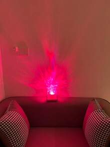 1pc Aurora Water Ripple LED Projector Light, 16 Colors, Touch/Remote Control, USB Powered LED Atmosphere Lamp, Suitable For Bedroom, Living Room Or Office Decoration, Christmas Decor - Multicolor - View 6