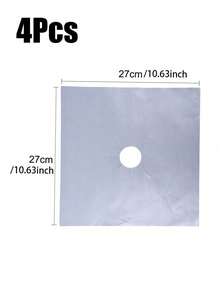 Stain-Resistant Easy-To-Clean Gas Stove Protector Mat 0.12mm Thickened Burner Cover High-Temperature Resistant Outdoor Grill Anti-Oil Pad Kitchen Stove Heat Insulation Protection Mat - Multicolor - View 11