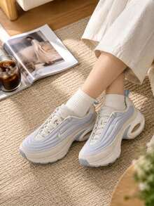 Women's Casual Sports Shoes W NIKE AIR MAX PORTAL SE Lightweight Breathable Comfortable Cushioned Casual Shoes HV4441-085 - Football Grey/Sail White - View 1