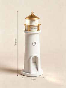 1 buah Lampu Malam Bentuk Mercusuar Putih dengan Kontrol Jarak Jauh, Lampu Meja Proyeksi Bulan Isi Ulang, Lampu LED Meja Kreatif untuk Kamar Tidur, Ruang Tamu, Ruang Belajar, Hadiah Dekorasi Rumah yang Hangat - beraneka warna - View 11