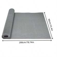 1pc Thick Hollow Anti-Slip Mat PVC Grid Hollow Design Specially Designed For Swimming Pool/Bathroom/Shower Room Suitable For Kitchen/Bathroom/Restaurant/Bar/Garage Multi-Functional Durable Easy To Clean Easy To Store - Grey Hollow-out - View 12