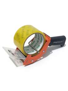 1 Pack 2.5 Inch Heavy Duty Tape Gun Dispenser With 30m Tape, One-Handed Tape Dispenser, Tape Holder & Cutter, Carton Sealing Tool For Shipping, Moving, Warehouse, Packaging, Locker Accessories - Multicolor - View 8