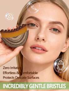 New Lymphatic Contour Face Brush, Lymphatic Drainage Facial Massager Brush For Chin & Neck Contour, Soft Bristles Suitable For All Skin Types, 5/4/3/2/1pc Ergonomic Beauty Tools With Portable Boxes - Multicolor - View 6