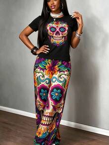 Women Two-Piece Outfits - Multicolor - View 3