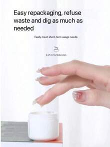 20/10/5 This Type Of Empty Packaging Container Is Suitable For Refilling Cosmetics. It's A Special Container For Face Masks With A Lid. This Type Of Bottle Is Suitable For Storing Face Creams, Eye Creams, Lotions, And Other Cosmetics. - Multicolor - View 3