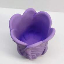 1pc Creative Cabbage Shaped Vase, Makeup Brush Holder, Highly Attractive Desktop Pen Holder, Dressing Table Fun Decorative Storage Ornament - A - View 6