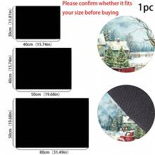 1pc Christmas Diatomaceous Earth Absorbent Mat, Truck Snow Map Pattern, Kitchen Countertop Absorbent Drying Mat, Coffee Machine Mat, Pour-Over Coffee Pot Mat, Dish Drainer Mat, Non-Slip Heat-Resistant Kitchen Mat, Dining Table Mat, Breakfast Mat, Washing Machine Mat, Home Kitchen Dining Table Coffee Shop Bar Decor Mat, Holiday Party Housewarming Gift - Multicolor - View 7