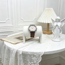 1pc Microfiber Watch Display Stand, Watch Storage Rack, Necklace Bracelet Storage Rack, Bracelet Watch Storage Rack, Display Stand, This Rack Can Be Used As Watch, Necklace, Bracelet And Bangle Storage Rack - Multicolor - View 10