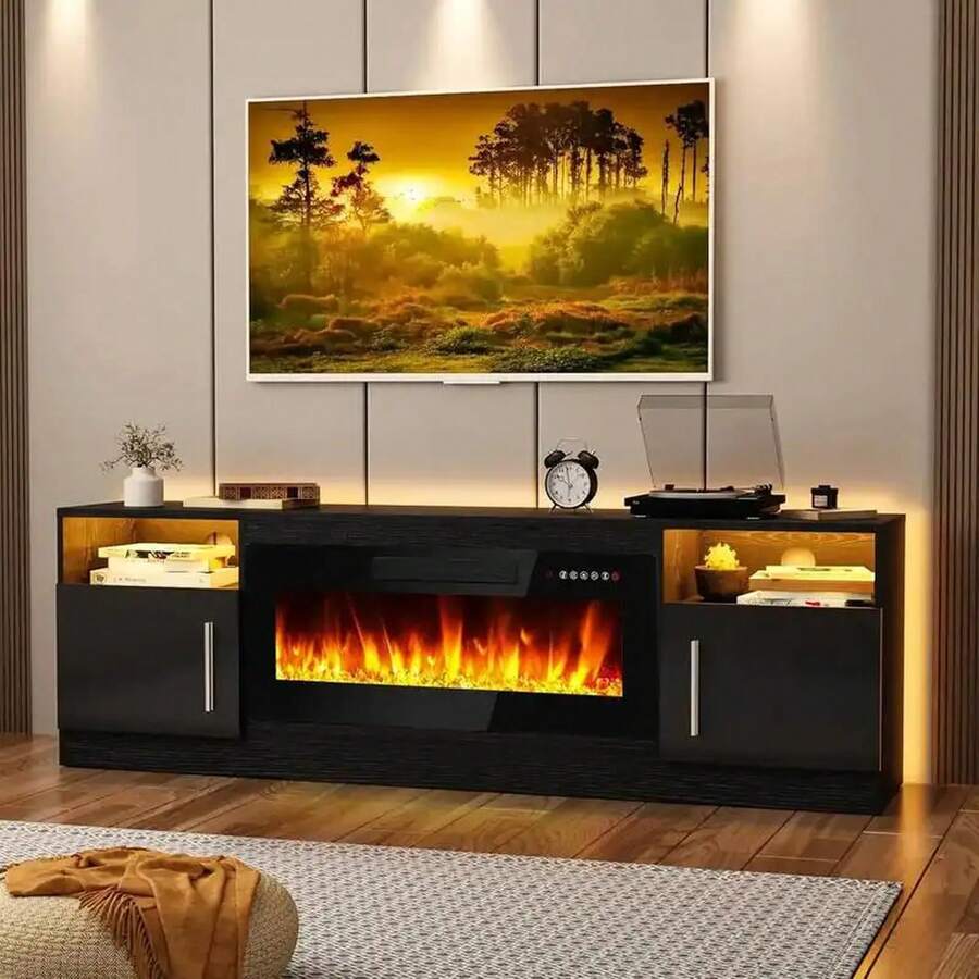 Television Stands & Entertainment Centers - Silver - View 1