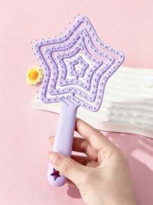 5pcs/4pcs/2pcs Comb Set, Hair Brush Set, 6.8oz/200ml Continuous Fine Mist Spray Bottle, Suitable For Children And Girls Hair, Fun Combs, Rat Tail Comb Edge Comb, Suitable For Children Hairstyle Design And Hair Stylist Use - Multicolor - View 7