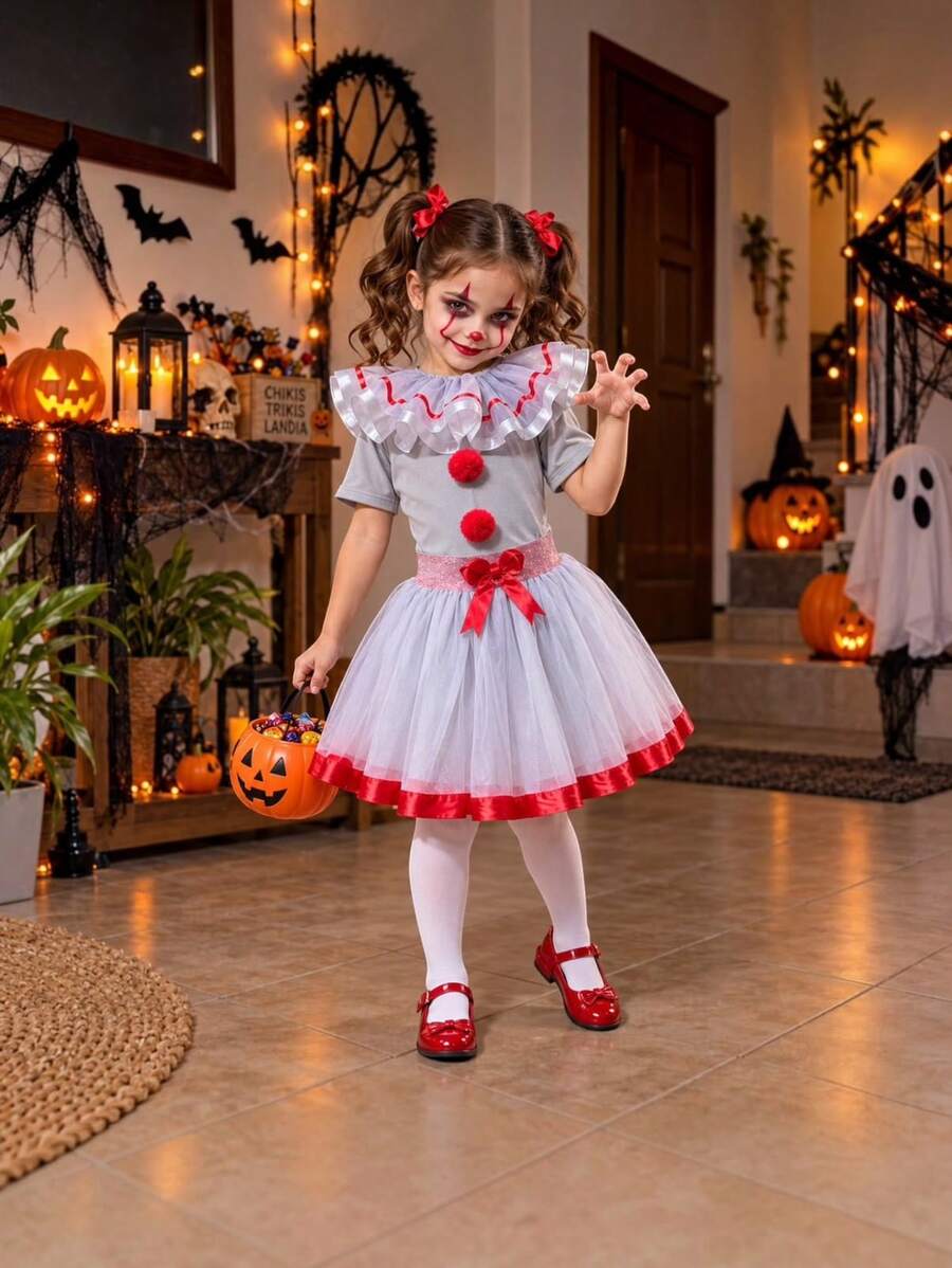 Tween Girls Costumes - Grey - View 1
