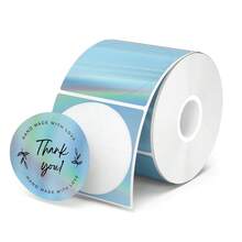 1 Roll Self-Adhesive Thermal Label Paper Compatible With M120/M220/M110/DETONGER P1 Label Printer - Thermal Paper - View 5