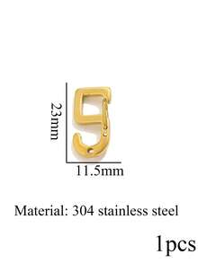 1 Pc Stainless Steel Digital Clasp, Spring Clasp For Necklaces And Bracelets-DIY Jewelry Making Supplies - Connector - View 12