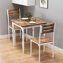 Comedor Compacto Moderno para Espacios Chicos - Blanco - Ver 1