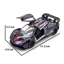 1pc Simulated Car Model Alloy Material Functional Toy With Opening Doors. Stress Relief Toy, Party Gift, Party Prop, Party Game Prop - Multicolor - View 5